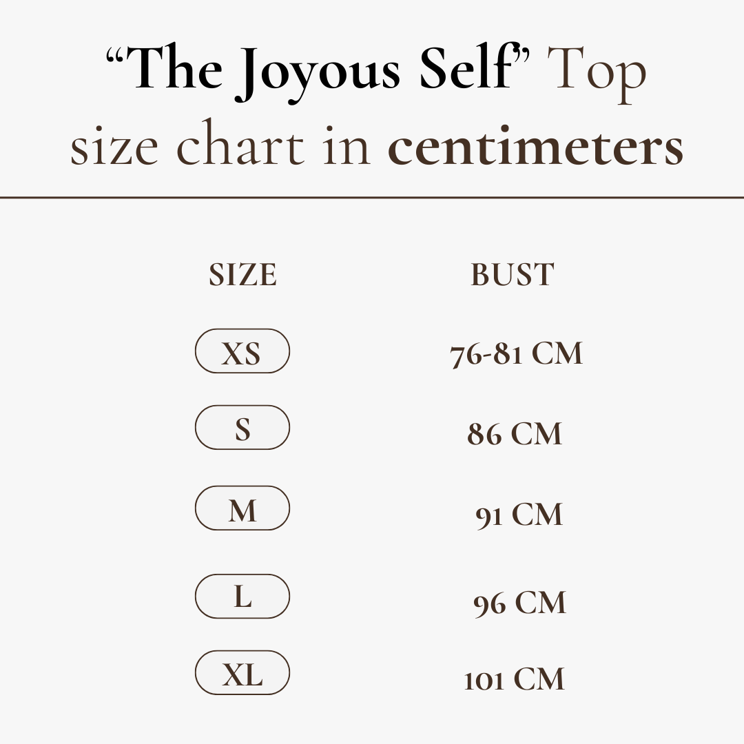 The Joyous Self Top in Brightscape Print