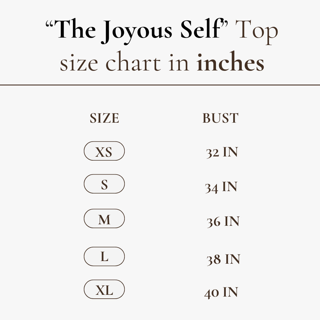 The Joyous Self Top in Brightscape Print